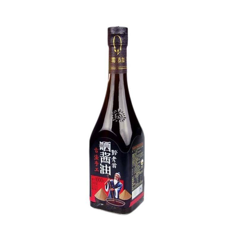 贵州酱油黔老翁赤水晒酱油