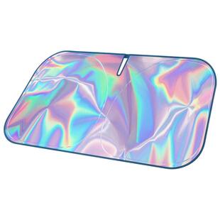 汽车遮阳前挡风玻璃镭射遮阳帘防晒隔热板罩小轿车内车用2026新款