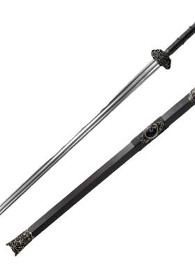 龙泉花纹钢尊武刀剑文化宝剑