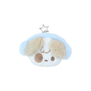 RosyPosy柔设mini毛绒卡套证件套一寸照片小卡套可爱熊猫钥匙扣书包挂件女生礼物便携耳机包吧唧零钱包收纳袋