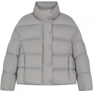 TeenieWeenie小熊女装短款羽绒服冬季时髦通勤立领泡芙感轻暖外套