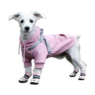Mr.shoes狗狗卫衣加绒加厚连帽款泰迪柯基法斗中小型犬宠物猫衣服