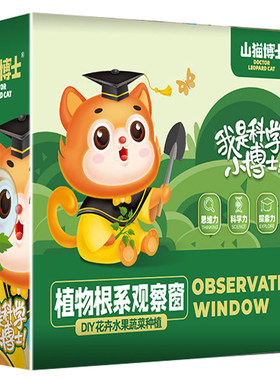 山猫博士绿植盒根系生长