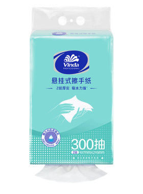 维达商用悬挂式擦手纸