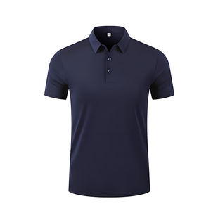 短袖T恤定制4S店工作服翻领印字绣logo企业纯棉夏男女翻领POLO衫
