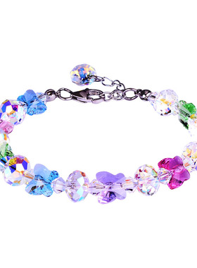 闪亮奥地利水钻钻球女香槟色高雅