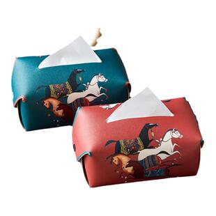 【清仓】美式轻奢潮牌风格餐巾纸盒子客厅餐桌抽纸盒纸抽盒摆件