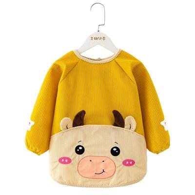 防脏秋冬男童灯芯绒婴儿反穿衣