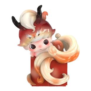 POPMART泡泡玛特盲盒DIMOO一盏风月手办车载摆件女孩可爱玩具礼物