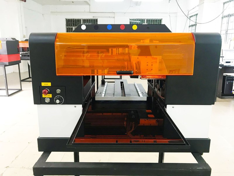 小型加工项目数码纺织纯棉布T恤印花打印机a3 涂料直喷平板打印机