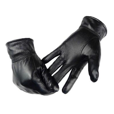 男女触屏羊皮冬季摩托车手套