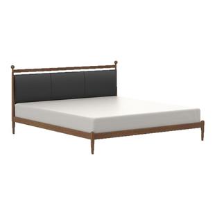 真皮实木床主卧高端大气2025新款轻奢高级感小户型省空间床软包床