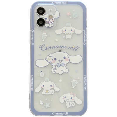 苹果iPhone硅胶卡通少女全包直边