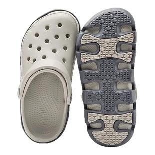 防滑防臭洞洞鞋男款2025新款夏季透气软底耐磨沙滩凉拖鞋外穿男生