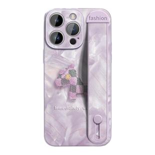 洛可可适用苹果15手机壳iPhone15promax新款14pro腕带14支架13系列12防摔plus皮质11高级感xsmax硅胶8的x端xr