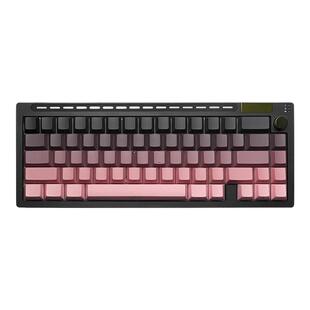 雷咖泽R66黑莓机械键盘热插拔RGB光三模68配列TOP结构办公游戏用