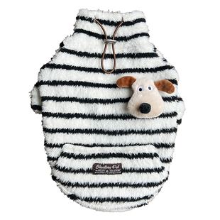 酷酷小狗~宠物秋冬高领衣服比熊冬装泰迪博美棉服英短猫衣服保暖