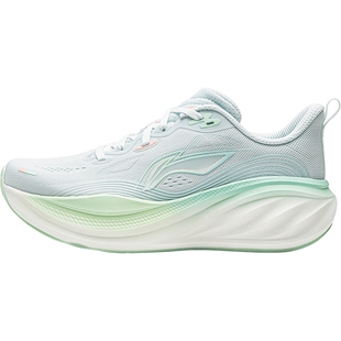 李宁悠然2丨专业减震跑步鞋女2026新款厚底宽楦慢跑鞋通勤运动鞋