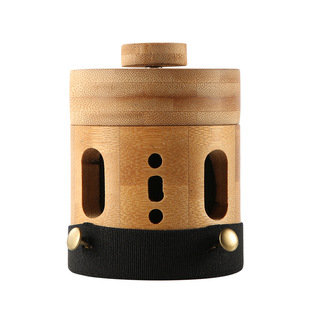 敬姚堂无烟艾灸盒便携家用楠竹防烫灸罐艾草艾段祛湿暖宫温灸悬灸