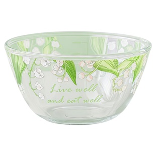 高硼硅玻璃碗盘量杯微波炉耐高温家用高颜值水果蔬菜沙拉碗吃饭碗