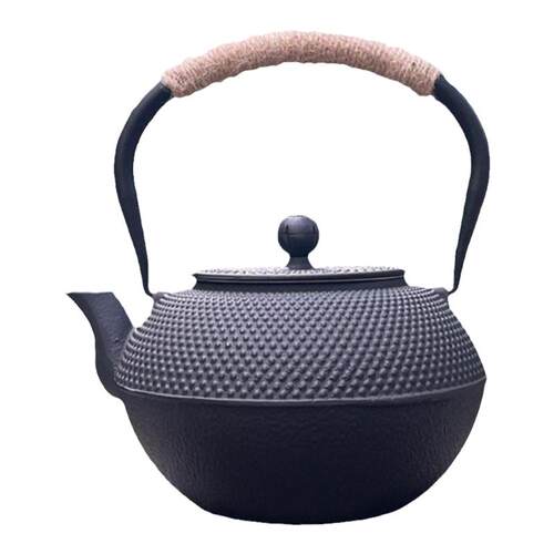 老武士铁壶手工防烫茶壶1.2L铸铁壶日式南部铁器无涂层复古烧水壶