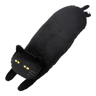 NITORI宜得利玩偶卧室飘窗客厅沙发靠枕趴趴猫兔子球黑猫抱枕腰靠