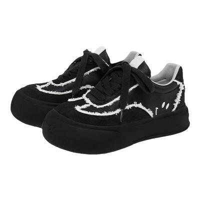 【宁艺卓同款】SOAP OPERA泡泡鞋黑骑士德训鞋内增高厚底板鞋男女