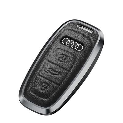 奥迪a6l钥匙套【优质皮+铝合金】
