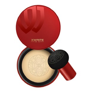 续写玻尿酸补水遮瑕隔离持久保湿亮肤小蘑菇气垫粉底液六胜肽BB霜