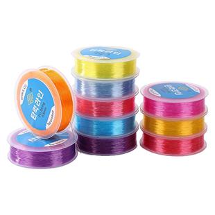 韩国进口圆水晶弹力线手工diy耐磨串珠线水晶珠宝彩色高品质配件