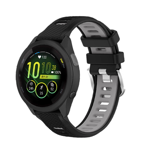 适用佳明手表255硅胶表带Forerunner255/265/245液态硅胶腕带645/165替换带Vivoactive4S/Venu3S/active5配件