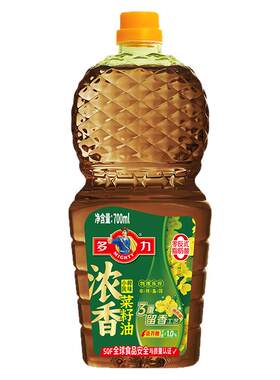 多力菁选特香菜籽油5.2L非转基因