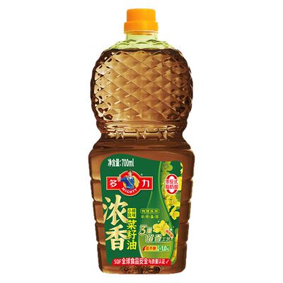 多力浓香菜籽油非转基因物理压榨