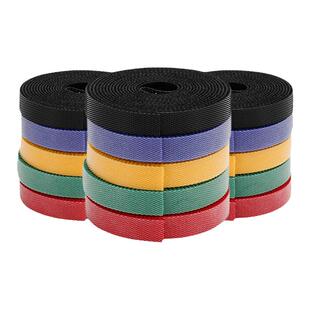 背对背魔术贴扎带自粘网线光纤电线机房理线器扎带勾毛一体绑带