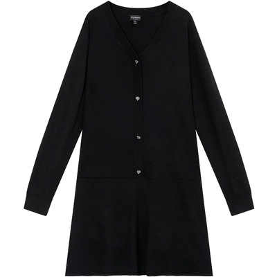 JuicyCouture橘滋黑色连衣裙