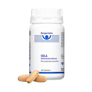 Burgerstein瑞士CELA家人复合维生素矿物质23种维ABCDEK素食者
