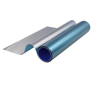 镜面反光玻璃膜单向透视防窥视遮光防晒单透膜玻璃贴家用窗户贴纸