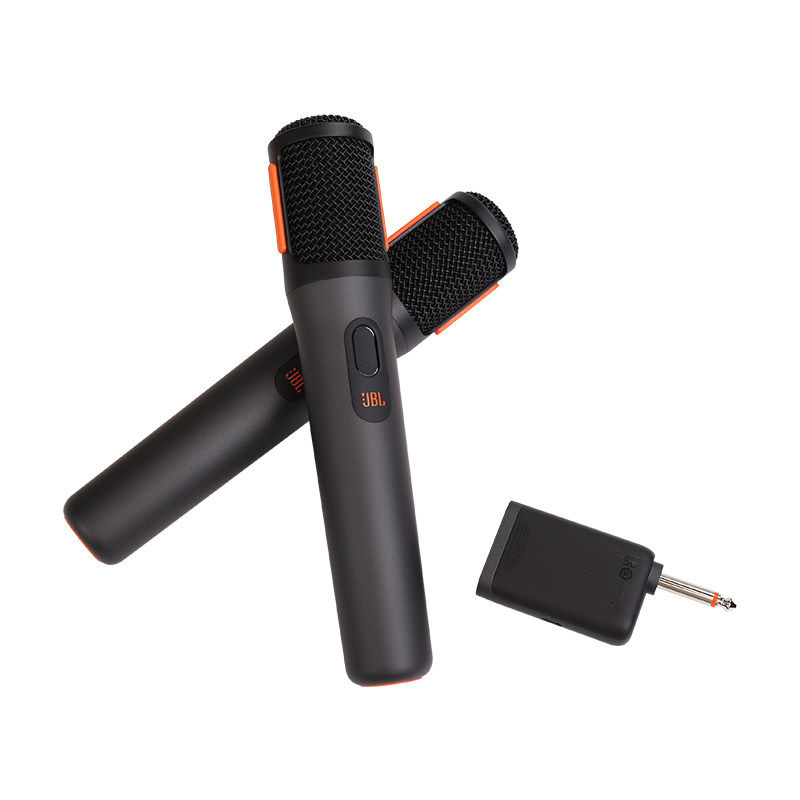 JBL PartyBox Wireless Mic无线麦克风家用户外K歌蓝牙话筒防啸叫