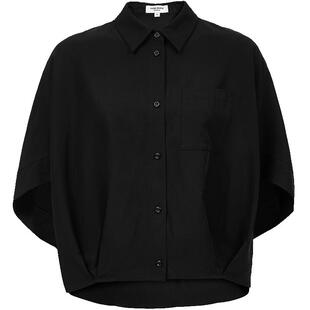 Vero Moda套装2025夏季新款天丝压褶宽松莱赛尔亚麻短袖衬衫短裤