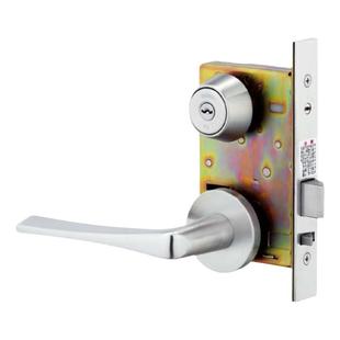 日本进口美和MIWA执手锁LAT型关门自动上锁门可做单向通行门锁