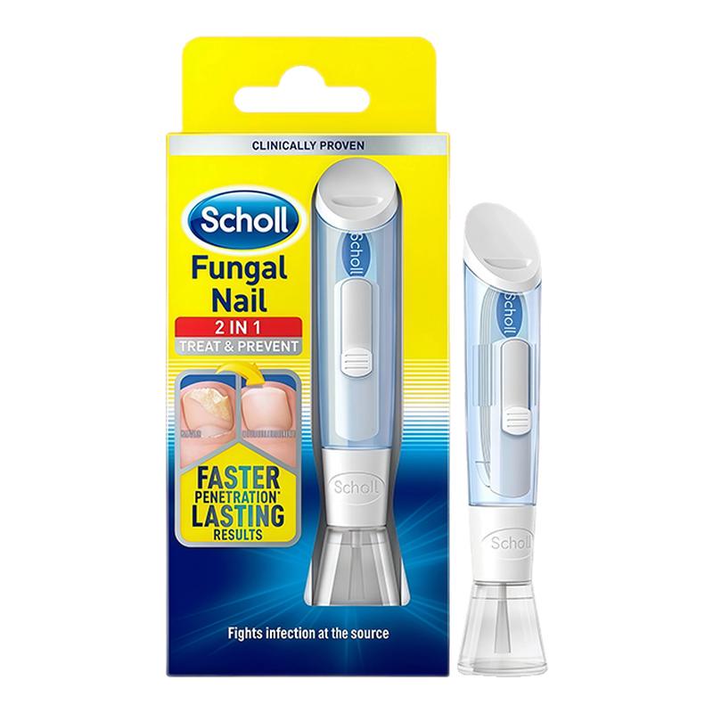 新西兰药房Scholl爽健灰指甲液治疗套装真菌指甲治疗液10月底临期