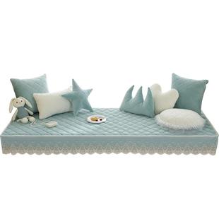 飘窗垫窗台垫四季通用防滑新款加厚阳台装饰垫子卧室榻榻米毯定制