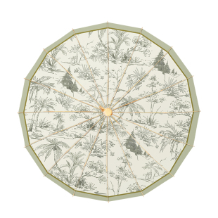 雨伞女生高颜值复古伞女晴雨两用折叠遮太阳伞防晒防紫外线双人伞