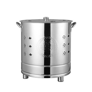 厂家直销不锈钢烧纸桶家用烧金桶特大号烧元宝炉聚宝盆焚烧桶加厚