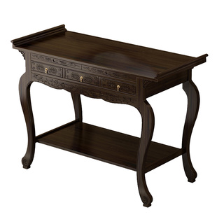 供桌家用香案佛龛新中式立柜财神爷柜子菩萨佛台关公农村香火贡桌