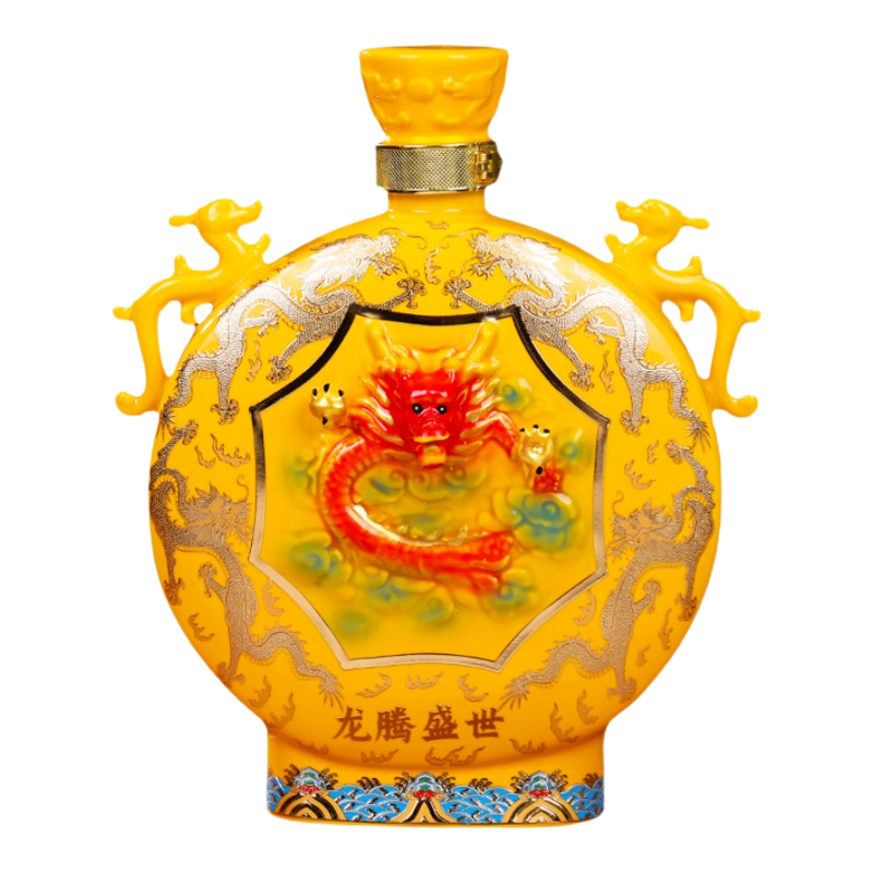 无铅陶瓷酒瓶景德镇颜色釉仿古
