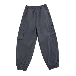 New Balance NB童装26夏新款男女儿童超薄弹力运动裤裤子7TG2E093