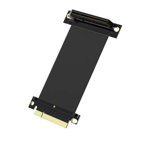 x8pci-e8x延长线双层屏蔽转接线软排线pciex8延长线pcie延长线x8