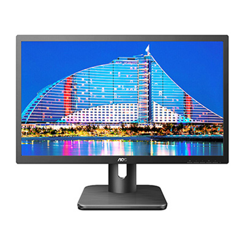 AOC24寸商用办公显示器液晶屏幕
