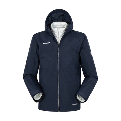 MAMMUT猛犸象Treeline男户外徒步GTX防风防水三合一硬壳夹克外套